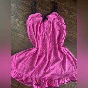 La senza mini slip dress cotton